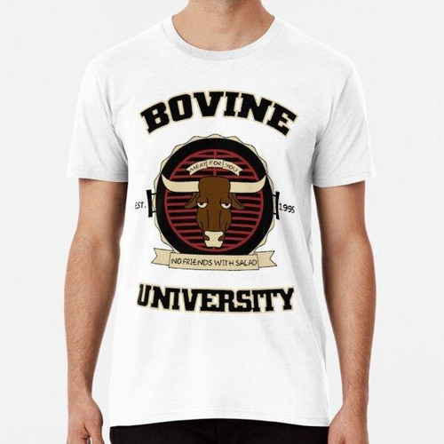 Remera Universidad Bovina Algodon Premium