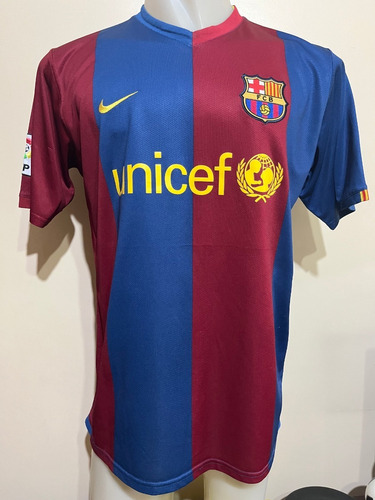 Camiseta Barcelona 2006 2007 Messi #19 Argentina T. L - Xl