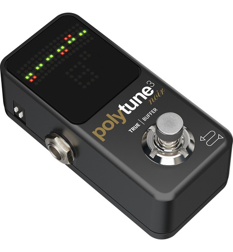 Tc Electronic Polytune 3 Noir Pedal Negro Afinador Guitarra