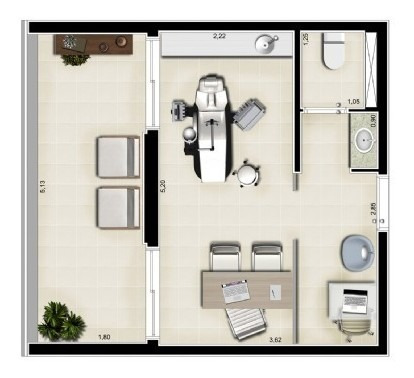 Imagem 15 de 17 de Sala À Venda No Bairro Jardim Do Mar - São Bernardo Do Campo/sp - O-4062-10980
