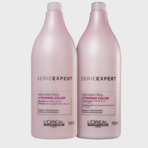 Loreal Pro Vitamino Color Kit Shampoo 1500ml + Cond 1500ml