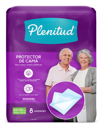 Protector De Cama Plenitud X 8 Un