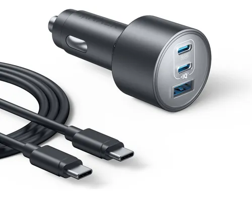 Cargador De Coche Anker iPhone 16 Usb-c 167,5 W 3 Puertos Pa