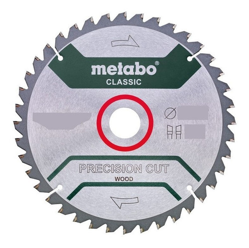 Hoja Sierra Circular Disco Madera 305mm 12 Pulgad 56d Metabo