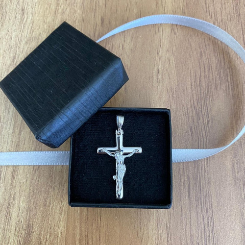 Imagen 7 de 10 de Dije Cristo De Plata .925 Hombre Mujer Agálea Joyería