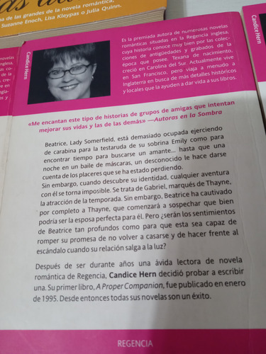 Candice Hern Lote X 4 Novelas Romanticas Dejate Llevar Tan S (Usado)