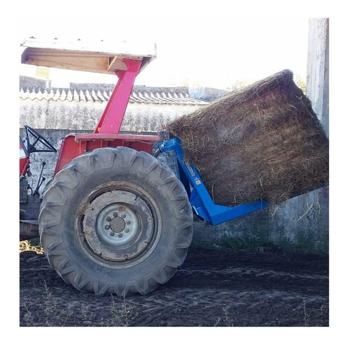 Pincho Cargador De Fardos 3 Puntos Tractor J. Hartwich