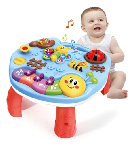 Mesa Didactica Musical Luz Y Sonido Bebe Pimpis Kreker Byp