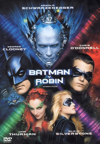 Película Dvd Batman Y Robin 1997 George Clooney Uma Thurman