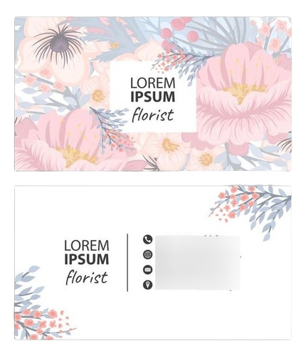 Impresión De 50 Tarjetas Personales 9*5 Cm Simple Faz.
