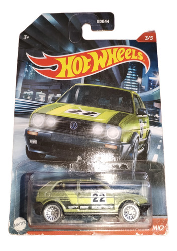 Hot Wheels Volkswagen Golf Mk2