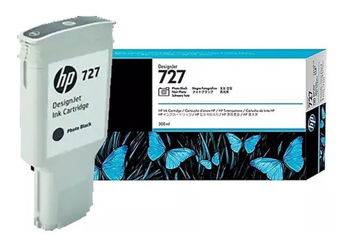 Tinta Hp 727  F9j79a Photo Black 300ml Dj T1500/t920/t2500