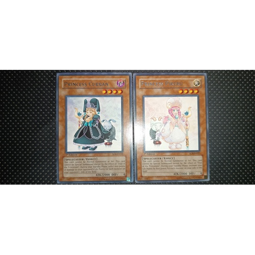 Set 2 Cartas Yugioh Princess Curran Princess Pikeru Soi