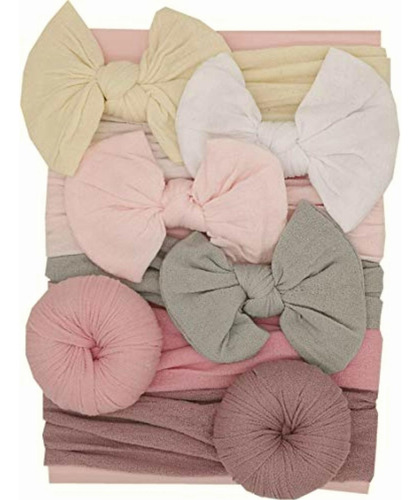 Urkey Lazos Para Bebés Y Niñas Recién Nacidas, Turbante,