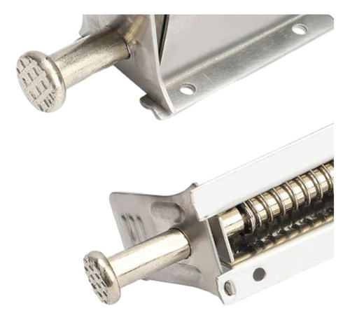 Tope De Puerta Telescópico Con Resorte Y Tornillos 14cm