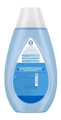 Kit Com 3 Shampoos Johnsons Baby Cheirinho Prolongado 200ml