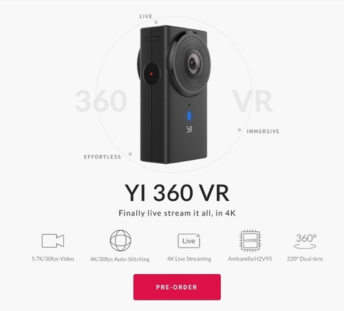 Yi 360 Vr