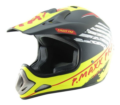 Casco Cross Power Max - Prominent - Amarillo °-°