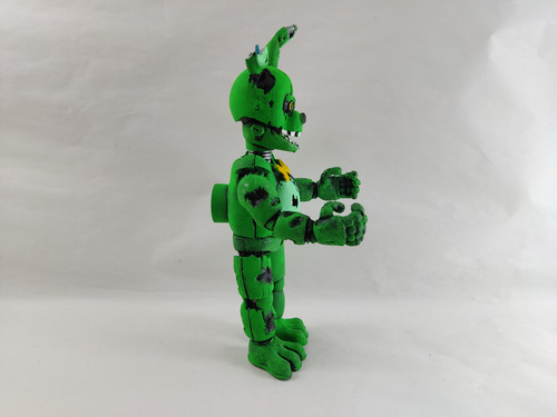 Five Nights Freddys Juguete Spring Bonnie Nigthmare Verde