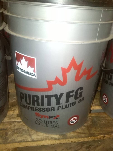 Aceite Sintetico Purity Fg 46 Petro Canada Para Compresores 