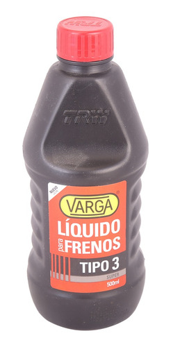 Liquido De Frenos Tipo3 X  500 Ml Varga