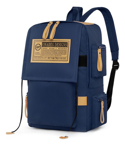 Mochila Simple Y Elegante Bolsa De Viaje Para Portátil De Gran Capacidad