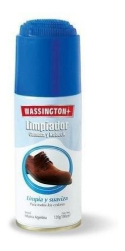 Limpiador Para Gamuza Y Nobuck - Wassington - Envase 180cc