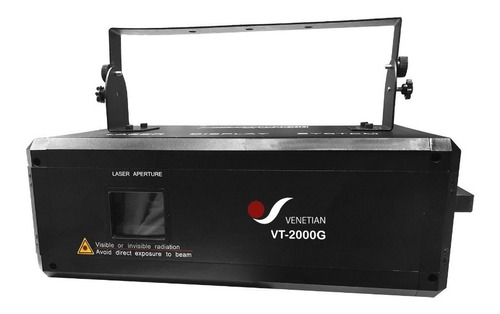 Venetian Vt-2000g Laser Dj Verde 2 Watts Alta Potencia Dmx