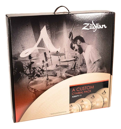 Set Platillos Zildjian A Custom A20579-11 Pack+ Rocker Music