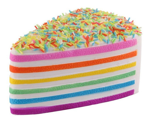 Squishy Jumbo Rebanada De Pastel Con Olor Squishies Postres