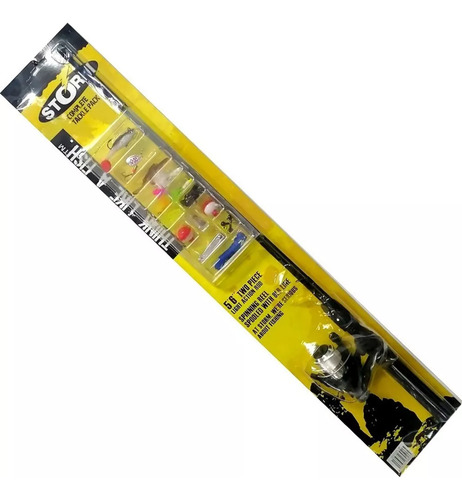 Combo Storm Pesca 5.6 Pies C/ Accesorios Río Lago Estero