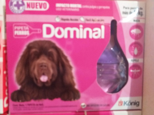 Pipeta Dominal Repelente Antipulga Perro + De 40 Envi Gratis