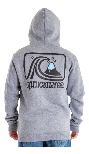 Campera Canguro Quiksilver Mens Casual Party