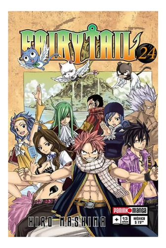 Fairy Tail N.24, De Hiro Mashima. Editorial Kodansha, Tapa Blanda En Español