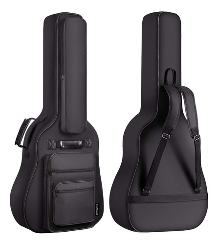 Cahaya Pulgadas Multi-bolsillos Bolsa Para Guitarra Acústica