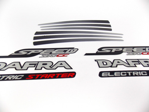 Kit Adesivos Dafra 150 2008 À 2009 Speed 10199
