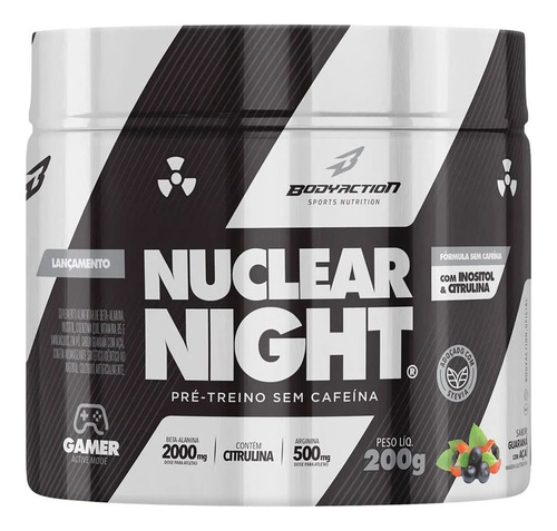 Nuclear Night - 200g Guaraná Com Açaí - Bodyaction