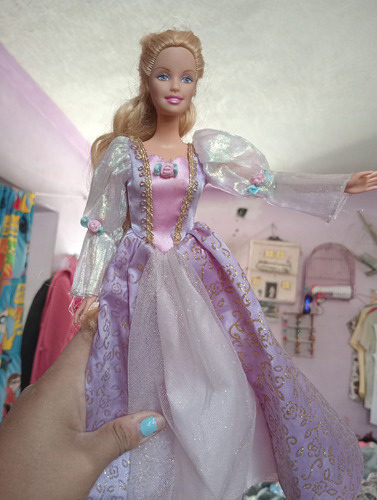 Barbie Rapunzel De Mattel - Muñeca Encantadora Y Mágica (Usado)