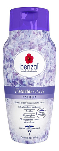 Jabón Íntimo Benzal Wash Flor De Lila