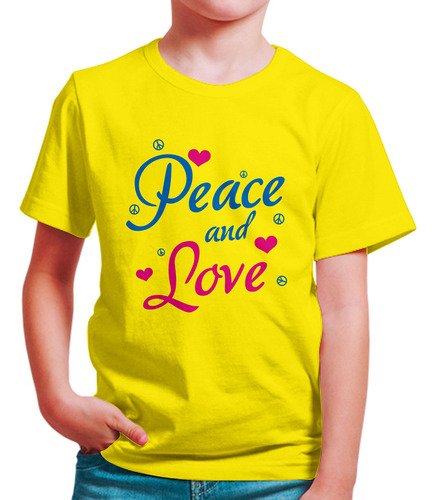 Polo Niño Peace And Love (d0205 Boleto.store)