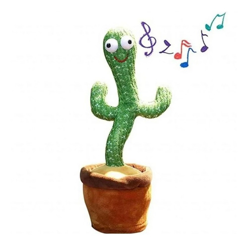 Cactus Bailarín Musical Tik Tok Peluche 