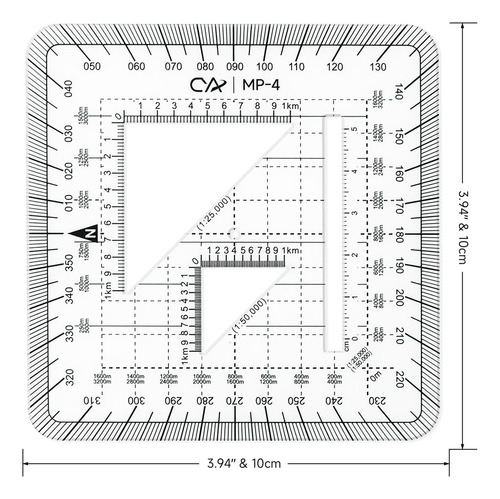 Regla De Protractor, Escala De De Medición De