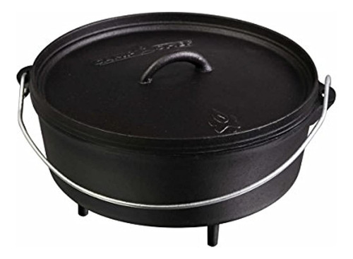 Camp Chef Sdo10 10 Double Black Seasoned Cast Iron Horno Hol