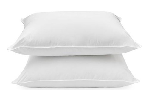 2 Almohadas Organicas Cotton Pillow De 300 Hilos Y Funda