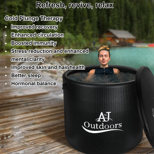 Bañera De Hielo Anj Outdoors Inflable 488l Para