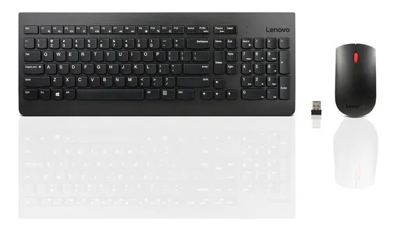 Mouse y teclado inalambrico lenovo sale