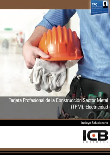 Libro Tarjeta Profesional De La Construcción Sector Metal Tp