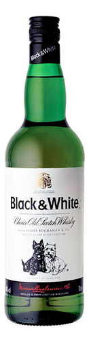 Whisky Black & White blend botella escoces 1L