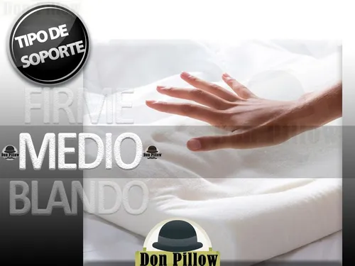 Almohadas Pack x 2 viscoelásticas 80x40