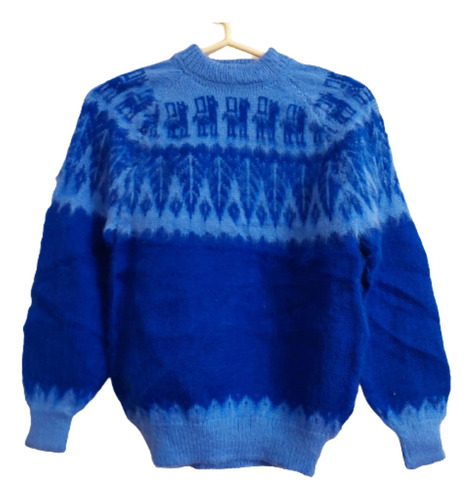 Sweaters Pullover Lana De Alpaca Niños Talle 10